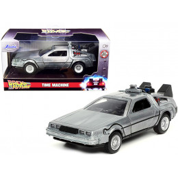 DeLorean DMC (Time Machine) Brushed Metal 