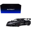 Mclaren Senna Stealth Cosmos Black with Carbon Accents 1/18 Model Car by Autoart