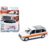 1985 Dodge Caravan Van White with Woodgrain Side Panels