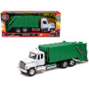 Freightliner 114SD Garbage Truck White and Green 