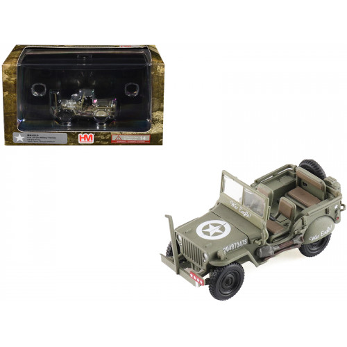 U.S. 1/4 ton Military Vehicle Olive Drab 