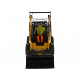 CAT Caterpillar 272D3 Skid Steer Loader with Operator Yellow 