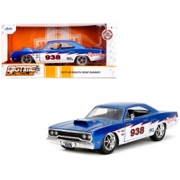 1970 Plymouth Road Runner #938 Candy Blue and White 