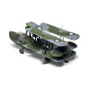 Level 3 Model Kit Supermarine Walrus Mk.I Aircraft with 3 Scheme Options 1/48 Plastic Model Kit by Airfix