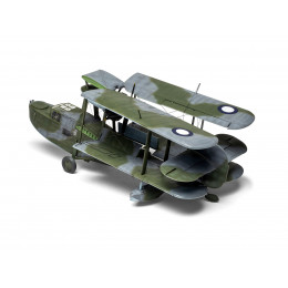 Level 3 Model Kit Supermarine Walrus Mk.I Aircraft with 3 Scheme Options 1/48 Plastic Model Kit by Airfix