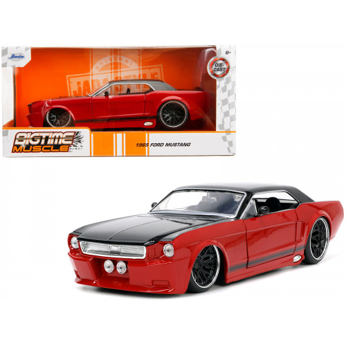 1965 Ford Mustang Custom Red and Black 