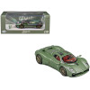 Pagani Utopia Green Metallic 1/64 Diecast Model Car by CM Model