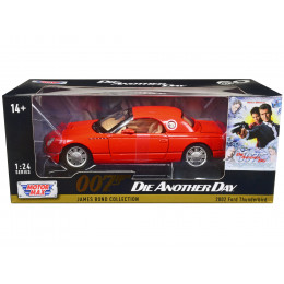 2002 Ford Thunderbird Orange James Bond 007 