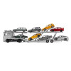 Mercedes-Benz Actros Auto Transporter White 1/64 Diecast Model by GCD