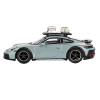 Porsche 911 Dakar Shade Green Metallic with Roofrack and Luggage Limited Edition to 9600 pieces Worldwide 1/64 Diecast Model Car by Mini GT
