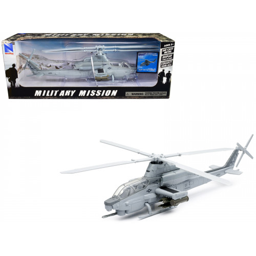 Bell AH-1Z Cobra Helicopter Gray 