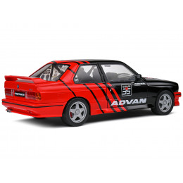 1990 BMW E30 M3 Black and Red with Graphics 
