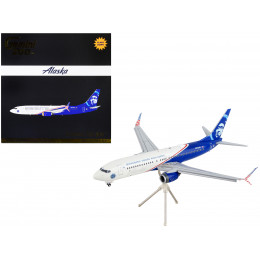 Boeing 737-800 Commercial Aircraft with Flaps Down 