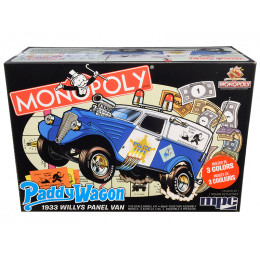 Skill 2 Snap Model Kit 1933 Willys Panel Paddy Wagon Police Van 