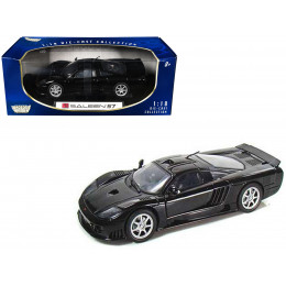 Saleen S7 Black 1/18 Diecast Model Car by Motormax