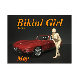 May Bikini Calendar Girl Figure for 1/24 Scale Models by American Diorama