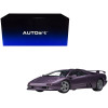 Lamborghini Diablo SE30 Jota Viola SE30 / Purple Metallic with Blue Interior 1/18 Model Car by Autoart