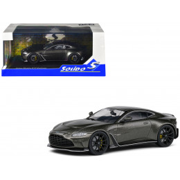 Aston Martin V12 Vantage Cumberland Gray Metallic 1/43 Diecast Model Car by Solido