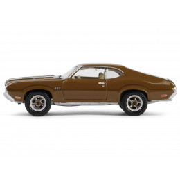 1972 Oldsmobile 442 Brown with Black Stripes 