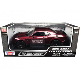 2018 Dodge Challenger SRT Hellcat Widebody Burgundy Metallic 