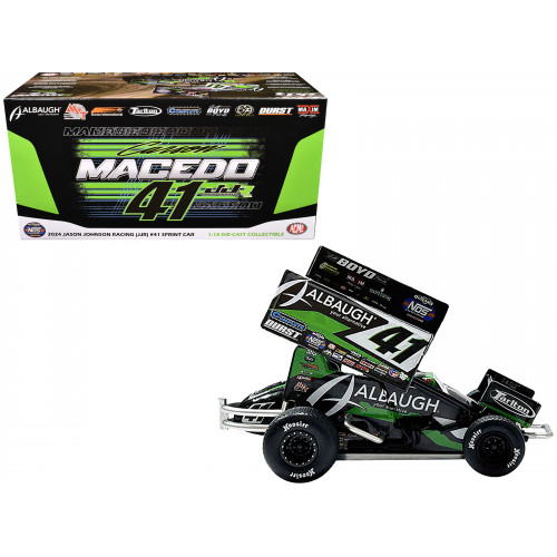Winged Sprint Car #41 Carson Macedo 