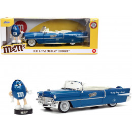 1956 Cadillac Eldorado Convertible Blue Metallic with Cream Interior 