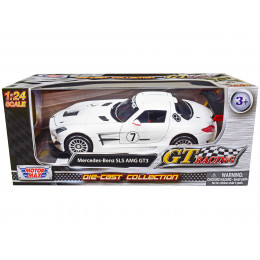 Mercedes-Benz SLS AMG GT3 #7 White 