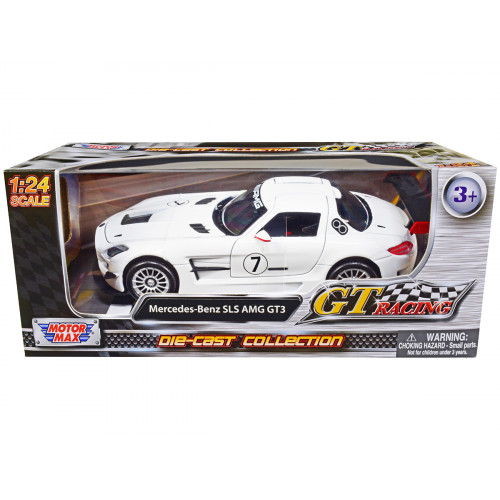 Mercedes-Benz SLS AMG GT3 #7 White 