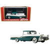 1958 Ford Ranchero Gulfstream Blue and White with Blue Interior Limited Edition to 180 pieces Worldwide 1/43 Model Car by Goldvarg Collection