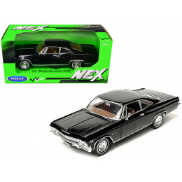 1965 Chevrolet Impala SS 396 Black with Brown Interior 