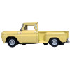 1965 Chevrolet C10 Stepside Pickup Truck Yellow 1/87 (HO) Scale Diecast Model Car by Oxford Diecast