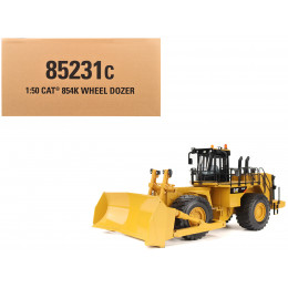 CAT Caterpillar 854K Wheel Loader Yellow 