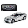 Mercedes McLaren SLR Silver with Red Interior 1/12 Diecast Model Car by Motormax