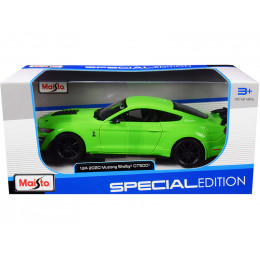 2020 Ford Mustang Shelby GT500 Bright Green 1/24 Diecast Model Car by Maisto