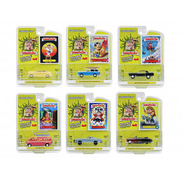 'Garbage Pail Kids' Set of 6 pieces Series 7 1/64 Diecast Models by Greenlight