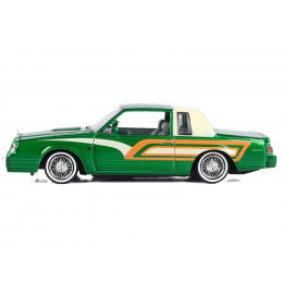 1987 Buick Regal 3.8 SFI Turbo Green Metallic and Cream with Graphics 