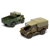 Level 2 Model Kit WWII 15-cwt 4x2 General Service Truck with 2 Scheme Options 1/48 Plastic Model Kit by Airfix
