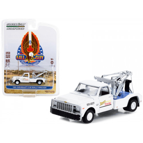 1969 Chevrolet C-30 Dually Wrecker Tow Truck White 