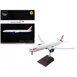 Boeing 777-300ER Commercial Aircraft with Flaps Down 