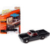 1967 Chevrolet El Camino Tuxedo Black with Red Interior