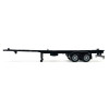 Container Chassis for 2-Axle 40ft Trailer 1/87 (HO) Plastic Model by Promotex