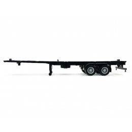 Container Chassis for 2-Axle 40ft Trailer 1/87 (HO) Plastic Model by Promotex