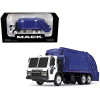 Mack LR with McNeilus Rear Load Refuse Body Blue and White 1/87 (HO) Diecast Model by First Gear
