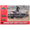 Level 2 Model Kit German Pz.Kpfw.35(t) Light Tank with 2 Scheme Options 1/35 Plastic Model Kit by Airfix