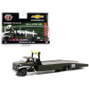 1968 Chevrolet C60 Flatbed Truck #68 Matt Dark Green with Graphics