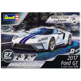 Level 2 Easy-Click Model Kit 2017 Ford GT 1/24 Scale Model by Revell