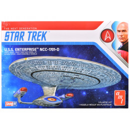 Skill 2 Model Kit U.S.S. Enterprise NCC-1701-D Space Ship 