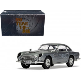 Aston Martin DB5 RHD (Right Hand Drive) Silver (Damaged) James Bond 007 