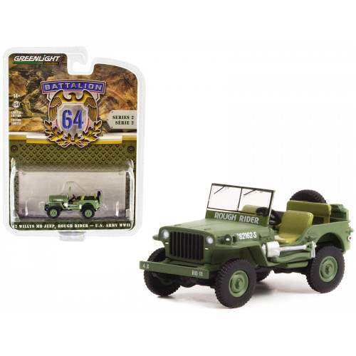 1942 Willys MB Jeep #20362162-S Green 