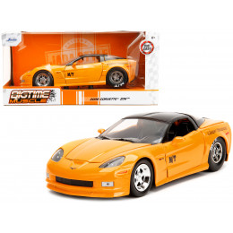 2006 Chevrolet Corvette Yellow with Black Top 
